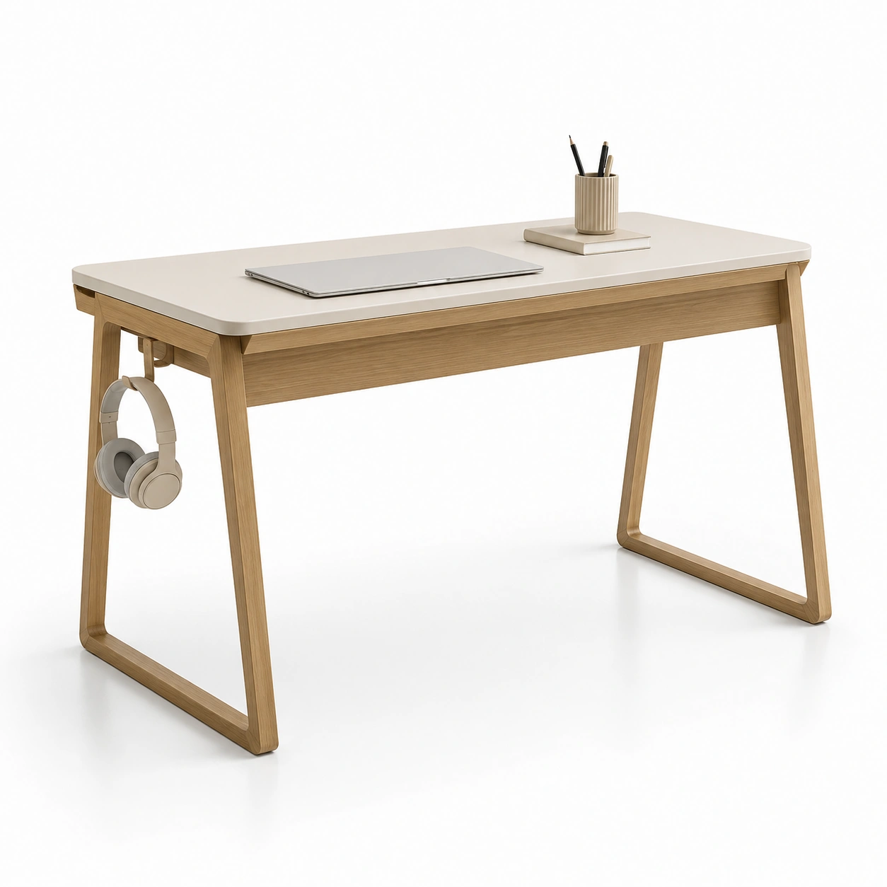 Escritorio Escandinavo Beige-meubivo